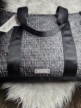 XL Wildfox Black Mesh Tote Bag
